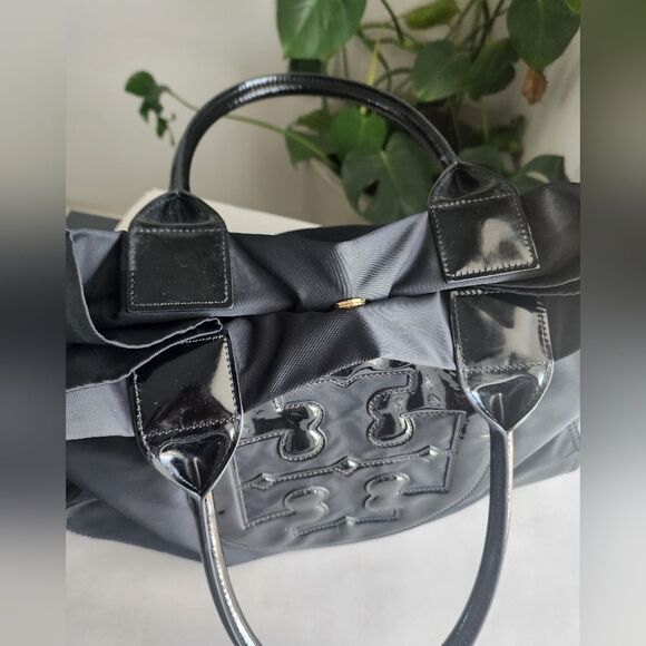 Tory Burch Ella Black Tote - Picture 13 of 14